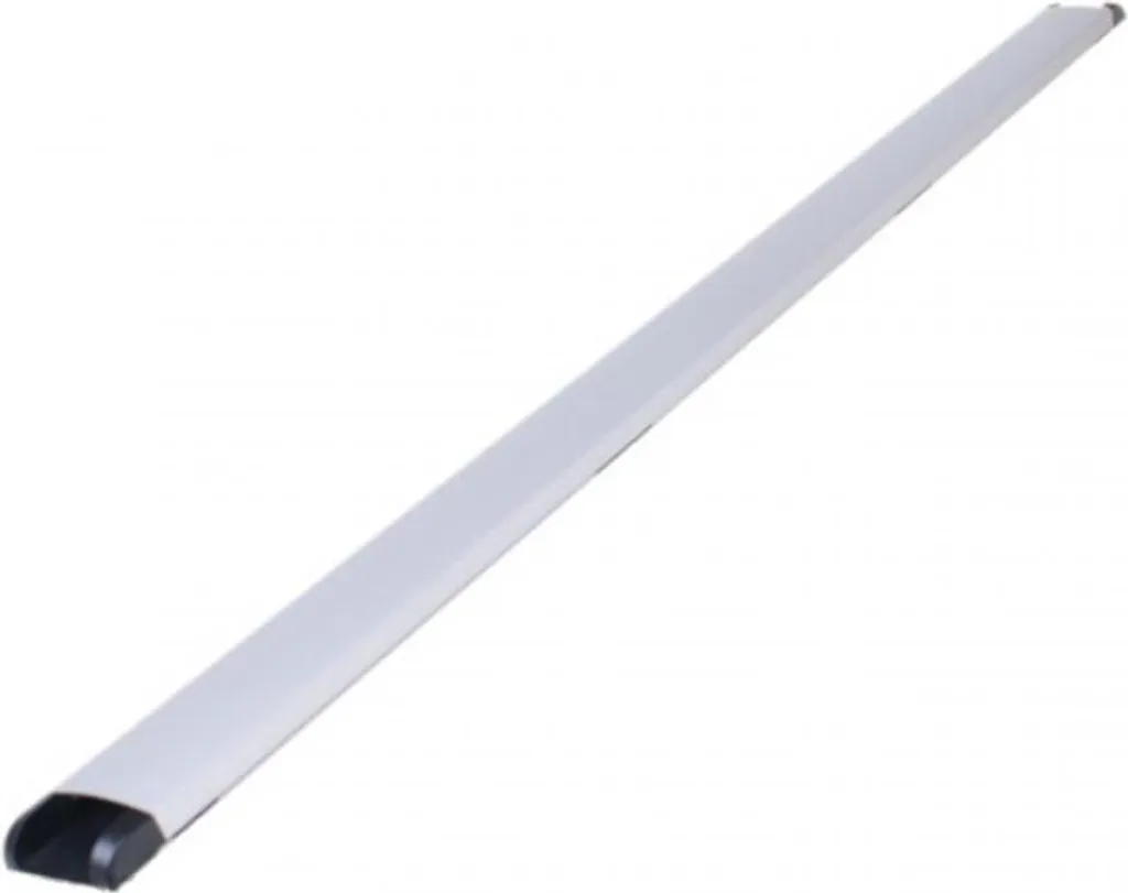 Cache-fils 1m en aluminium brossé Argent Sonorous CC100 - Haute Qualité
