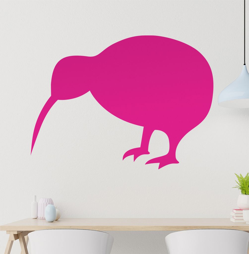 Kiwi Wandtattoo in 6 Größen - Wandaufkleber Wall Sticker - Dekoration, Küche, Wohnzimmer, Schlafzimmer, Badezimmer