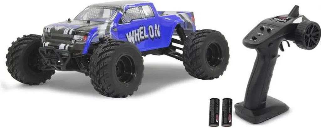 Jamara Whelon 4WD Monster Truck 1:12 avec Batterie Li-Ion et Radio 2.4G