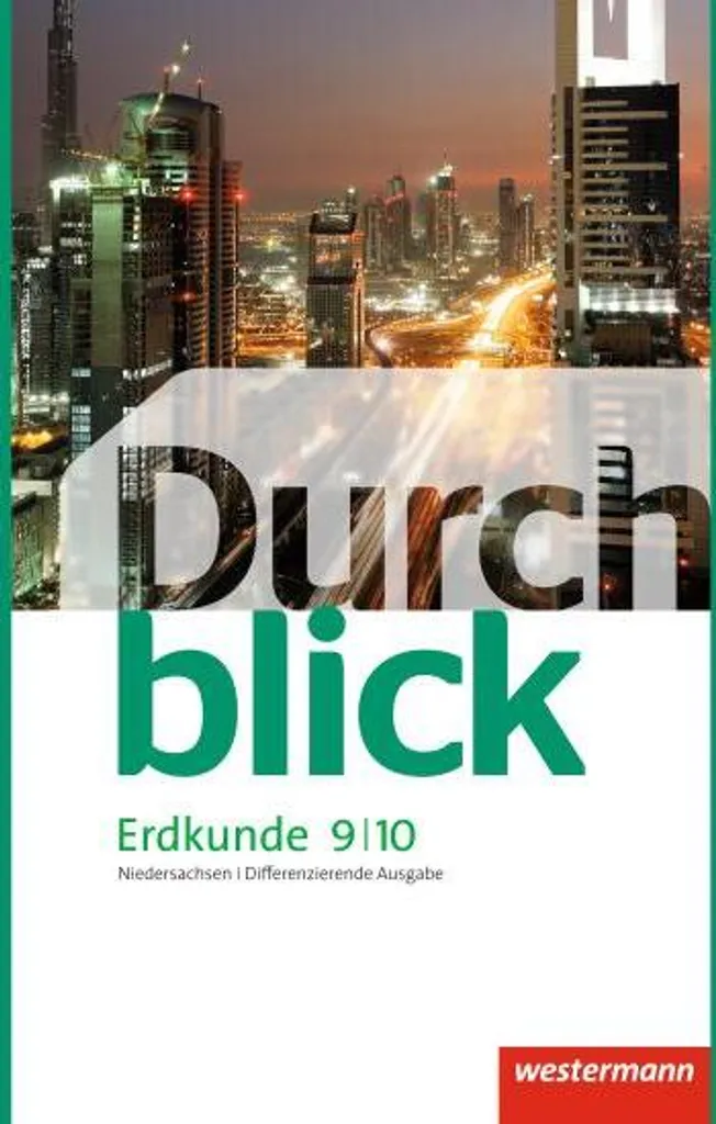 Livre Durchblick Erdkunde 9 / 10 Schulbuch Niedersachsen Westermann