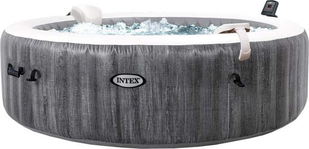 196 Intex 28442 Purespa Greywood Deluxe Бассейн 196 х 196 X 71 см