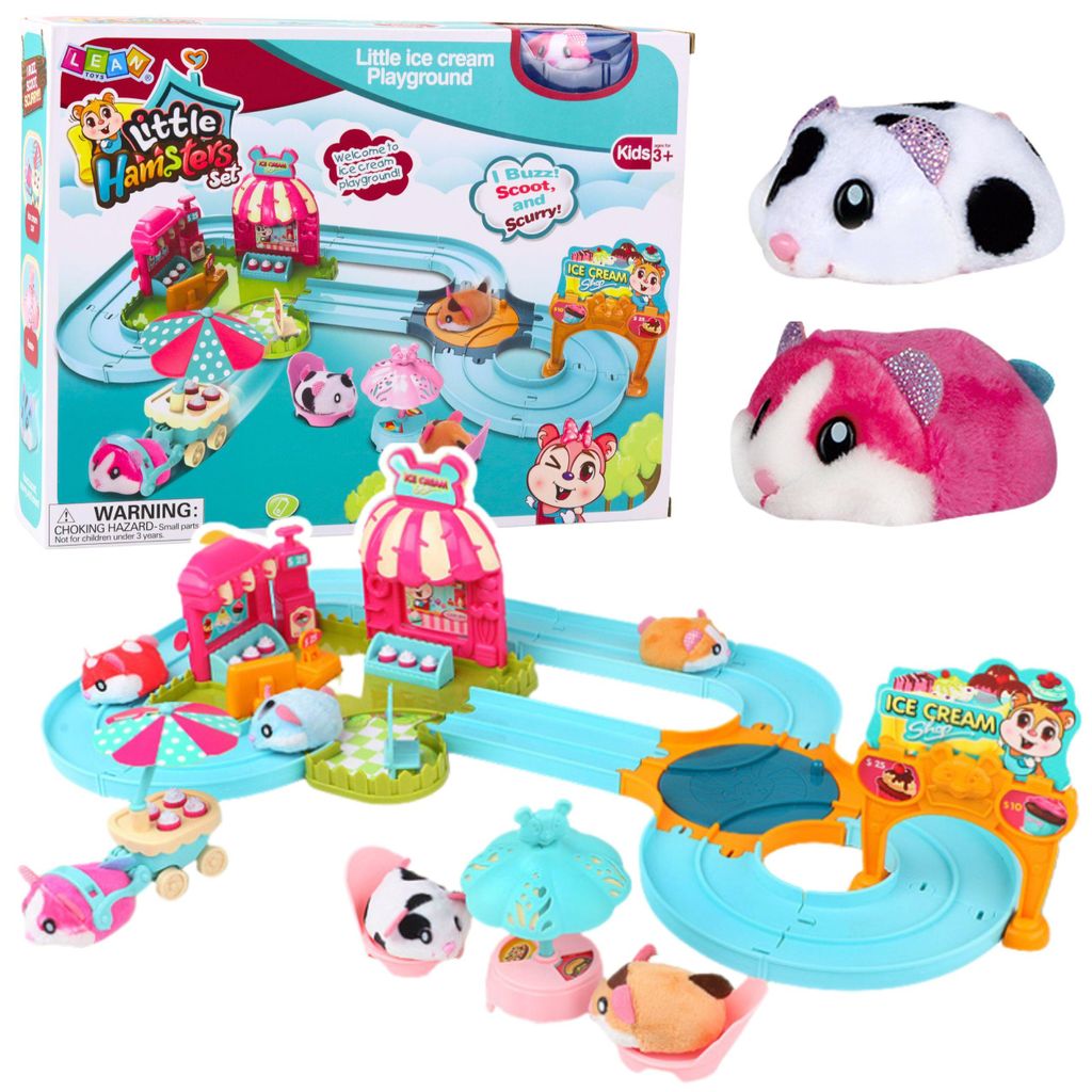 Hamster interactif de piste de magasin de crème glacée de Image du produit 