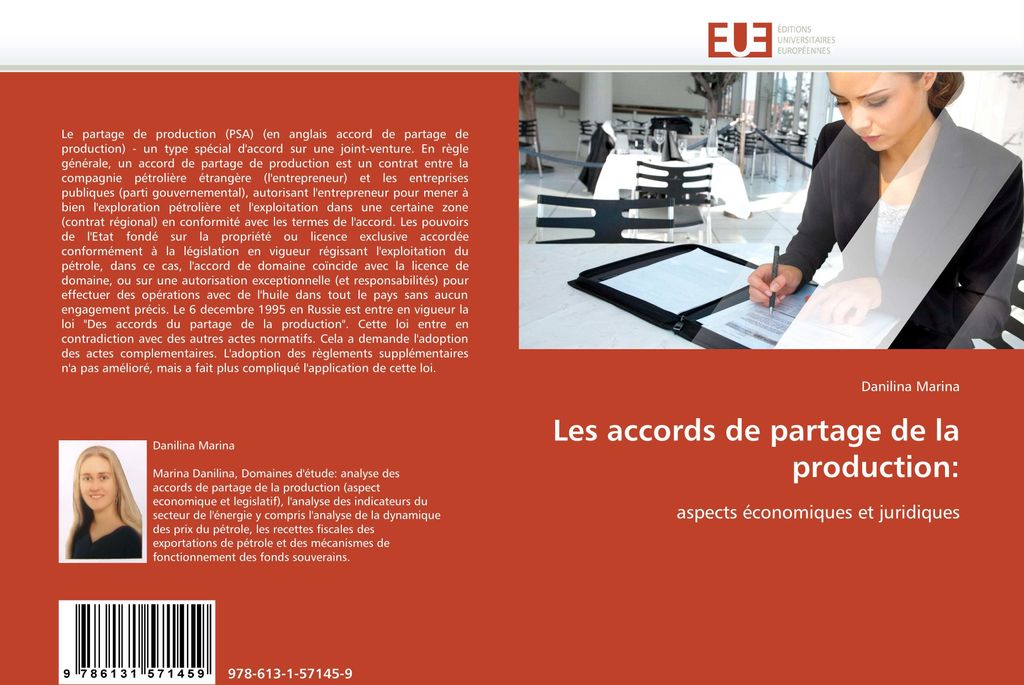 Les accords de partage de la production: