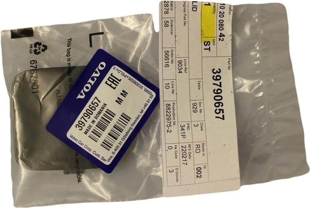 Anneau de remorquage 39790657 haute résistance pour Volvo V60 II