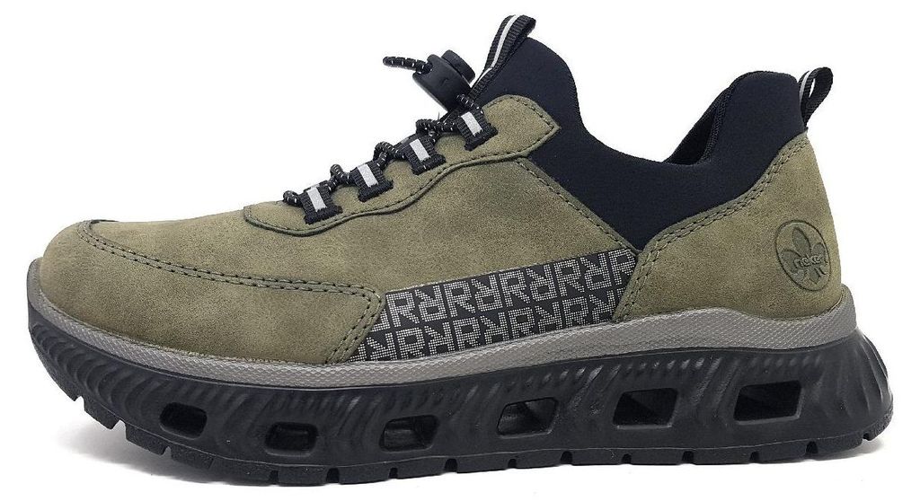 Rieker Morelia Damenschuhe Halbschuhe Slipper Grün Freizeit Produktbild 