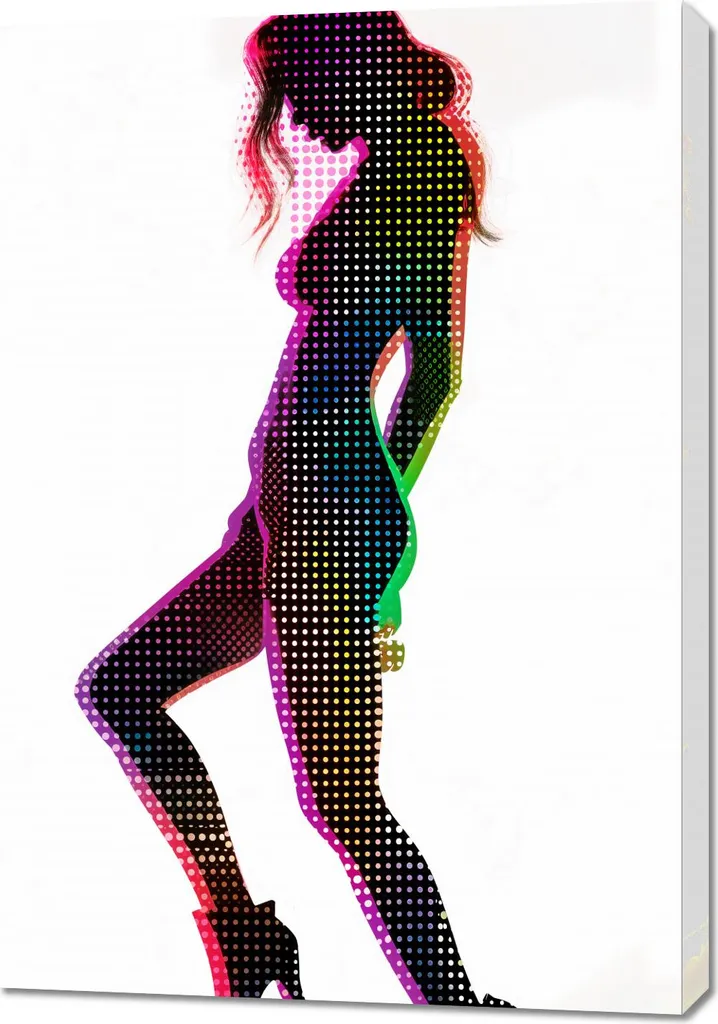 Quadro su Tela 70x100 cm Moderno - Spettro della Modernità Stampa UV