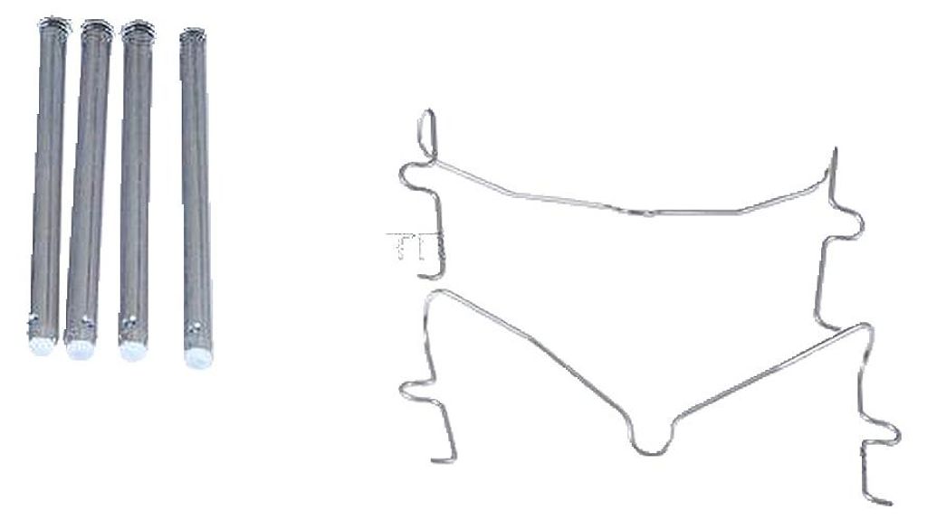 Zubehörsatz Scheibenbremsbelag TRISCAN IAM-Expertise für TOYOTA HILUX