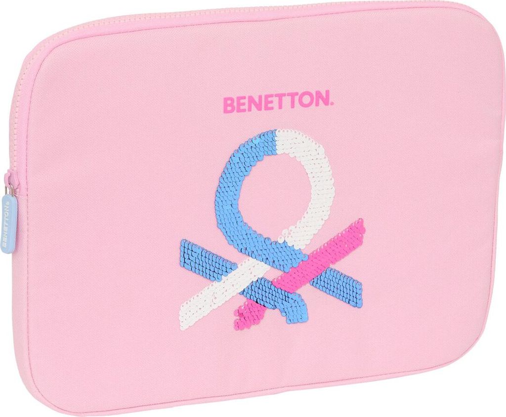 Benetton Rosa Laptop-Tasche 15,6'' 39,5 x 27,5 x 3,5 cm