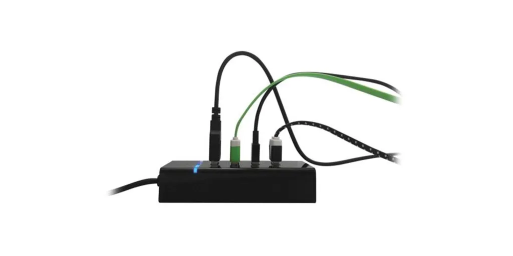Hub USB-C Ewent EW1137 4 Porte: SuperSpeed 3.1 per MacBook e PC - 3