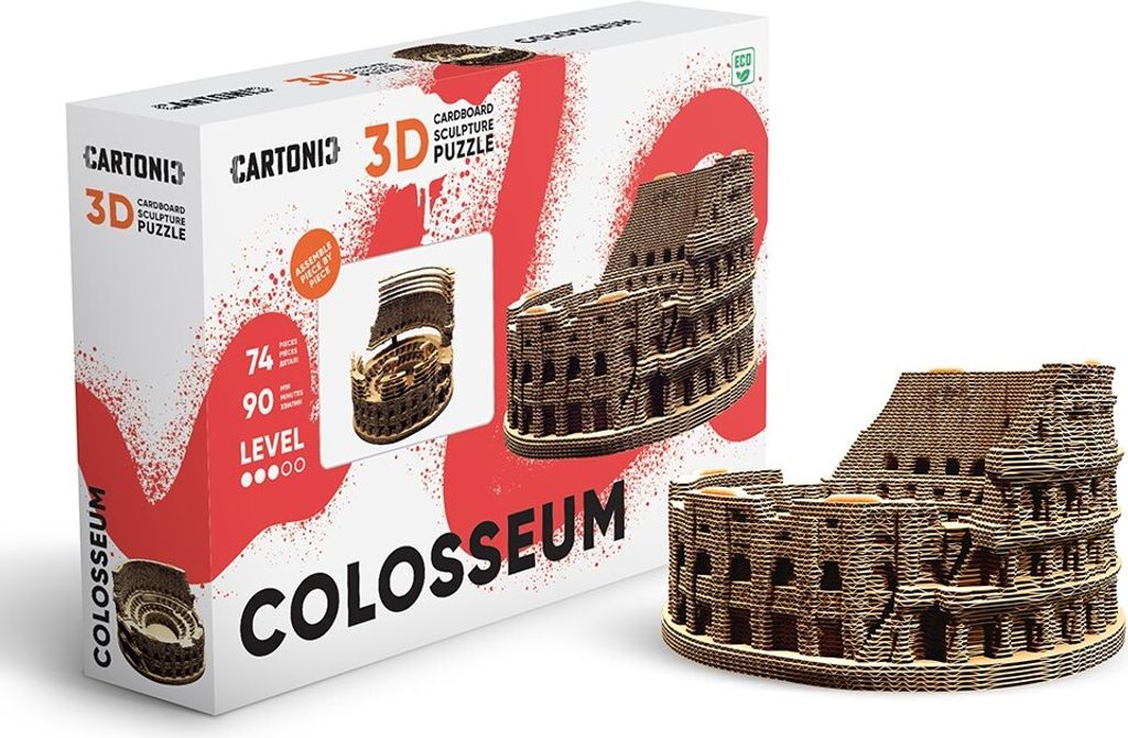 Cartonic 3D-Puzzle Colosseum, Sehenswürdigkeit, Immagine del prodotto 