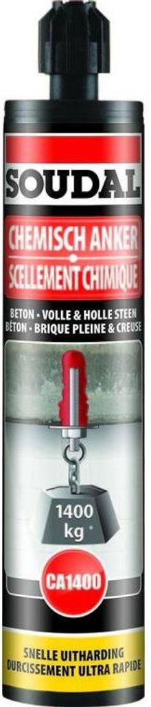 Chemische Verankerung Ca 1400 0.28L - Soudal Produktbild 