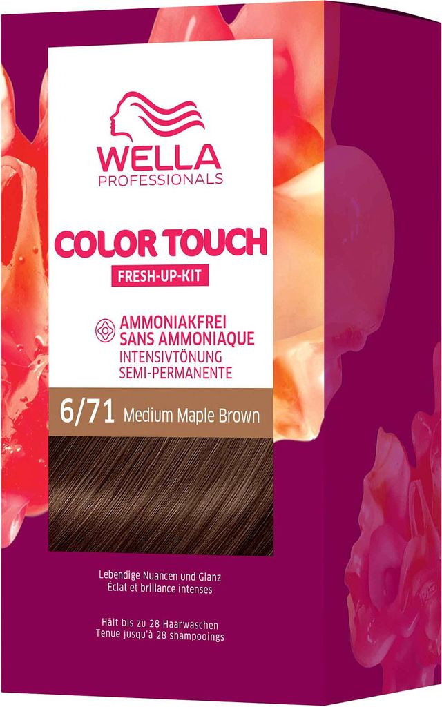 Wella Color Touch Kits 6-71 Medium Maple 130ml Produktbild 