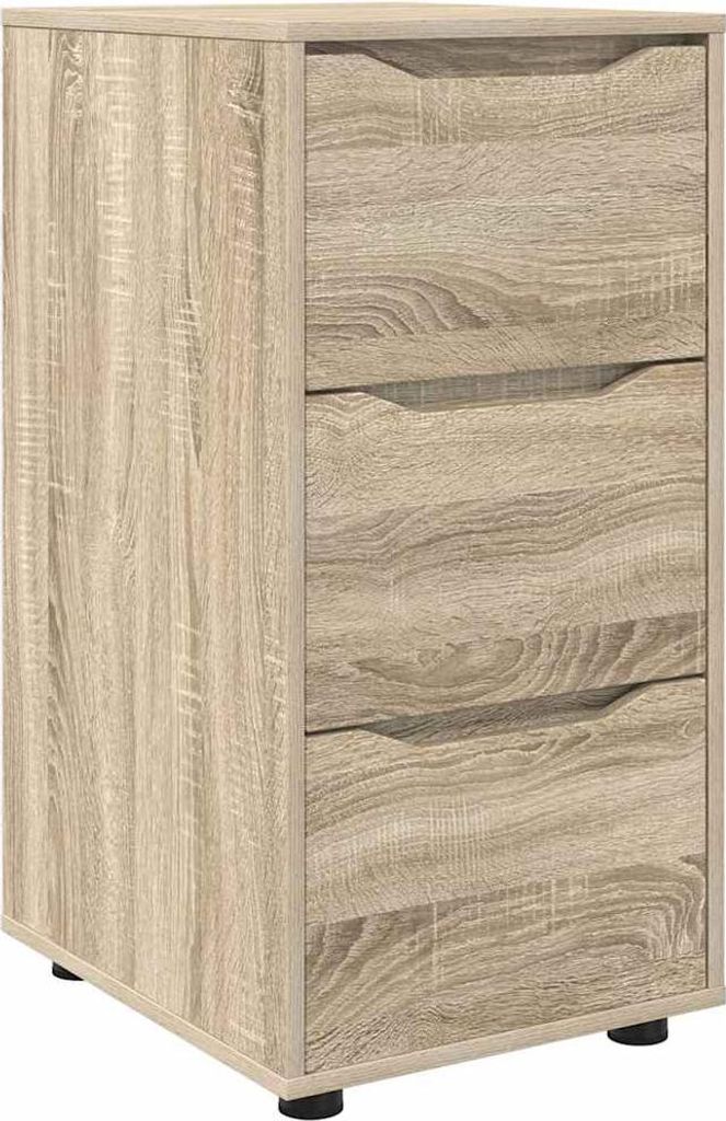 Aufbewahrungsschrank Sonoma-Eiche 40 x 48 x 81 cm Holzwerkstoff