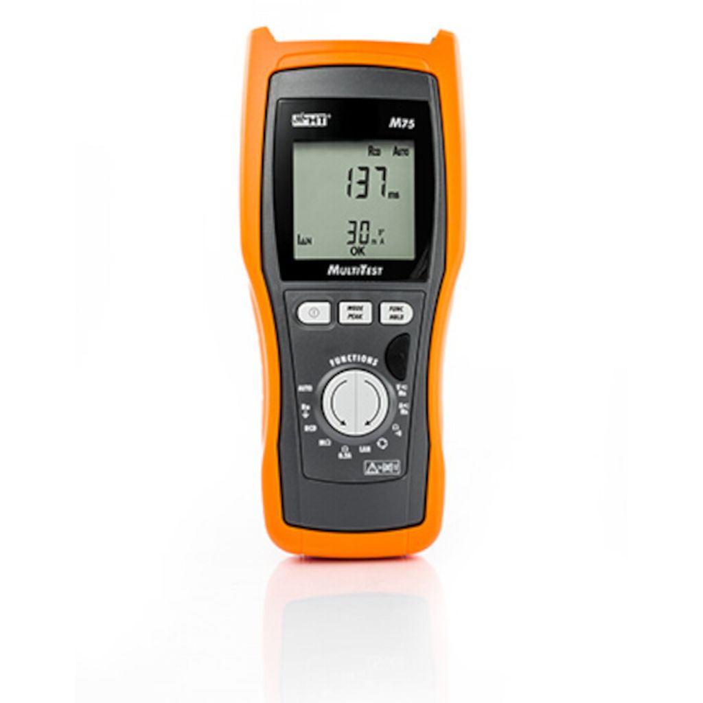 HT-INSTRUMENTS Digitales Multimeter TRMS VDE0100 Tester+LAN-Tester