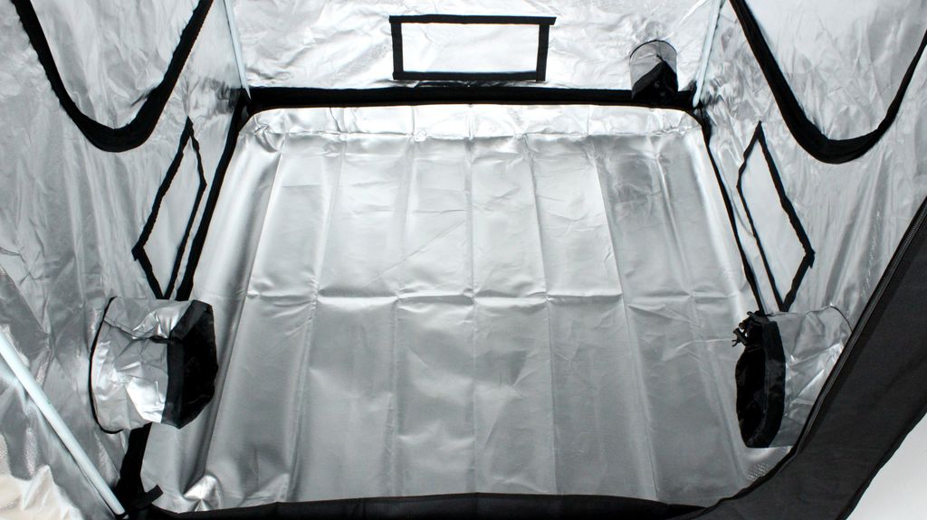 Growbox 120x120x200 cm, Growzelt für den Innenanbau von Produktbild 5