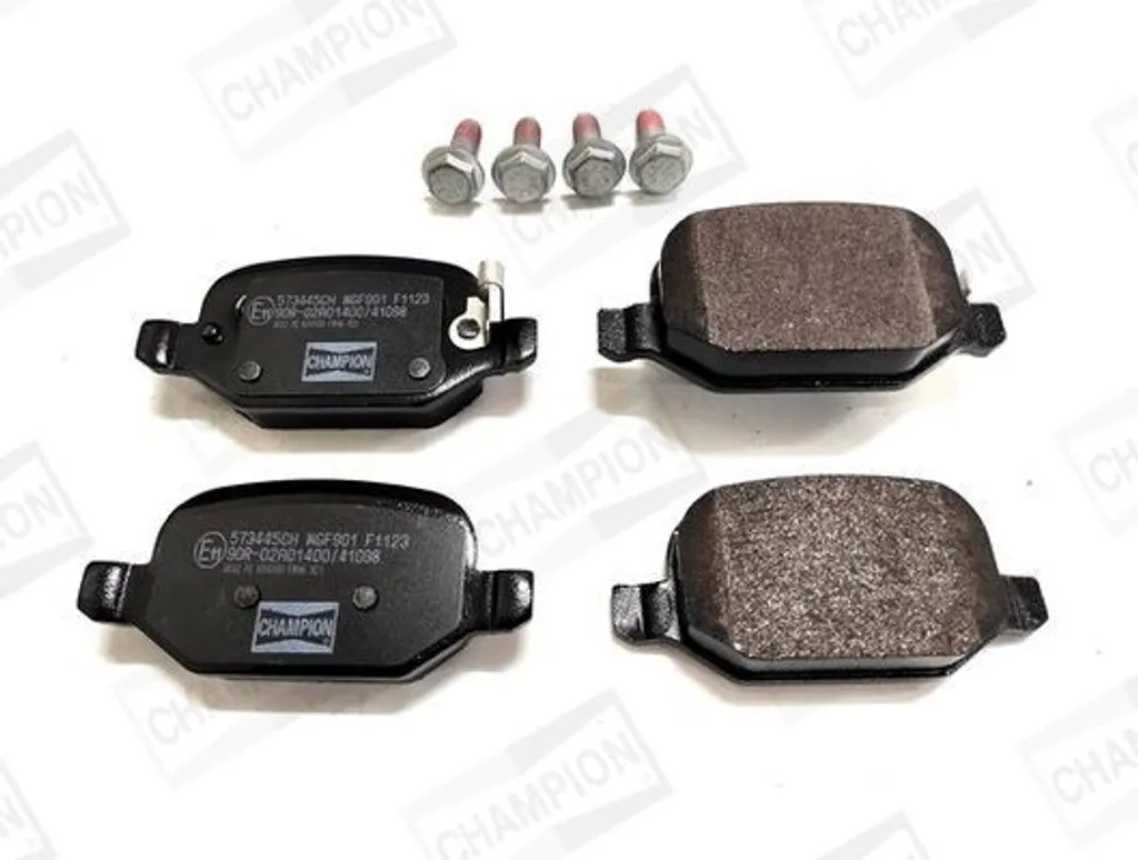 Freinage silencieux : Plaquettes Champion 573445CH pour Fiat 500L 351 352