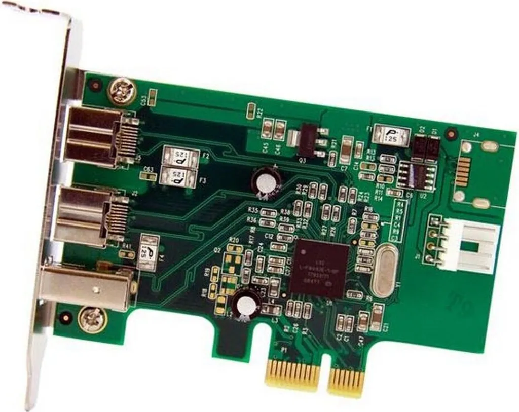 Carte PCIe FireWire 1394b et 1394a StarTech.com 3 Ports Low Profile - 6