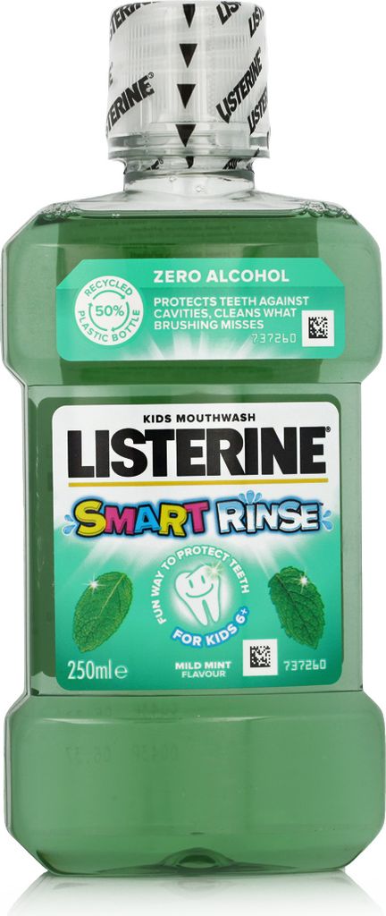 Listerine, Smart Rinse Mint, Mundspülung, 250ml Produktbild 