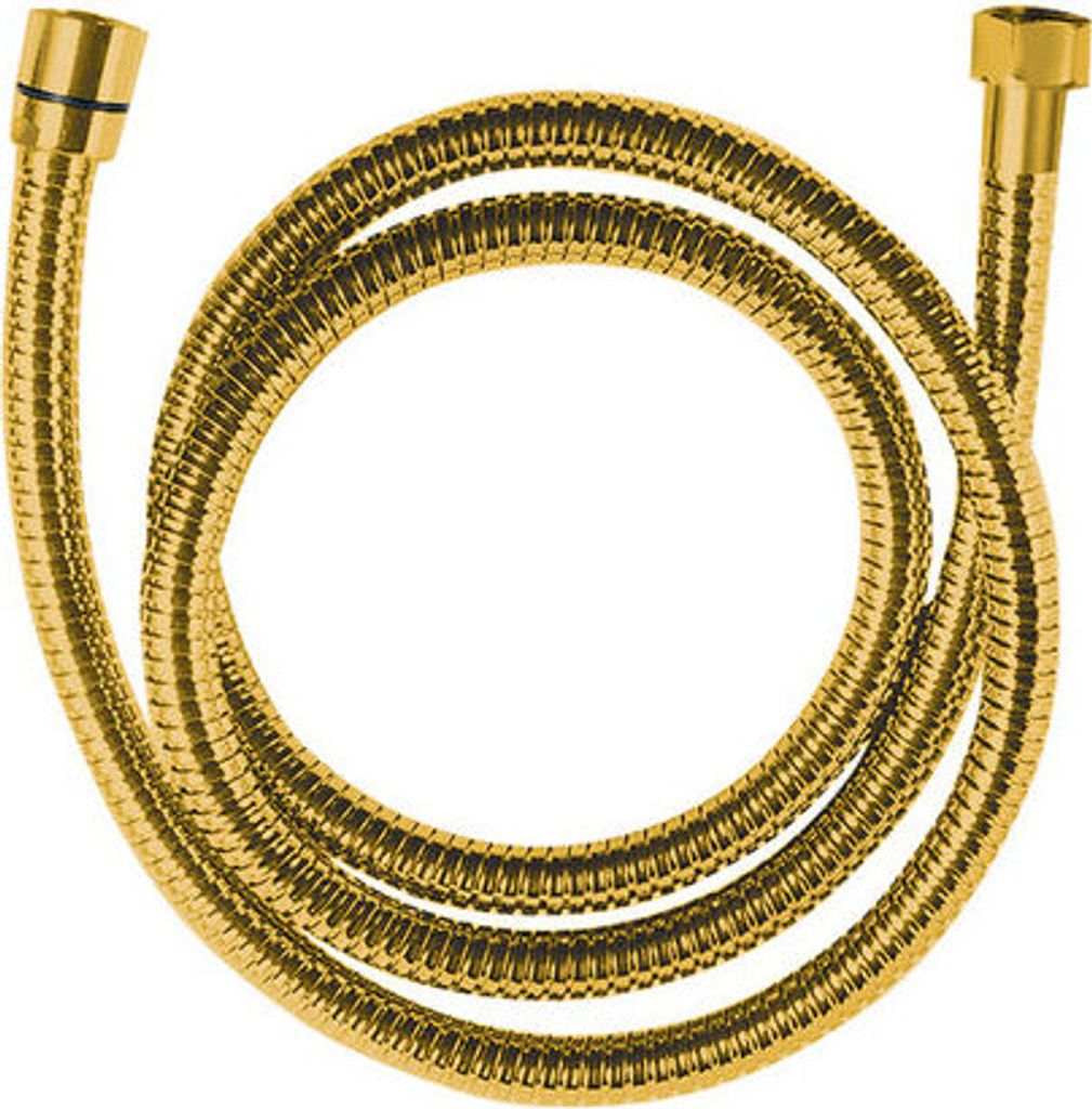 Design Duschschlauch, dehnbar 1500-1800 mm Gold