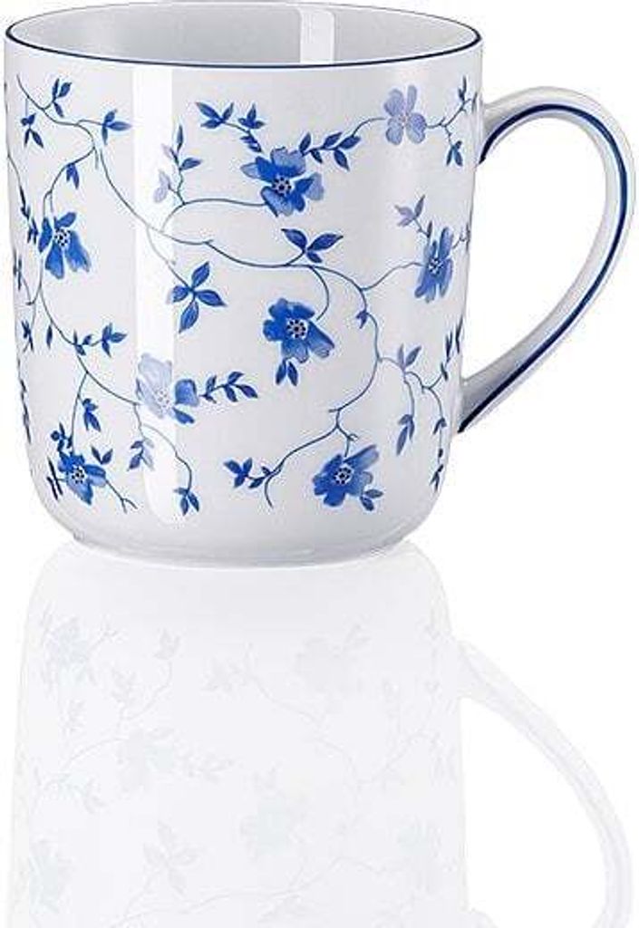 Becher mit Henkel 0,28 l - FORM 1382 BLAUBLÜTEN - Arzberg - Produktbild 