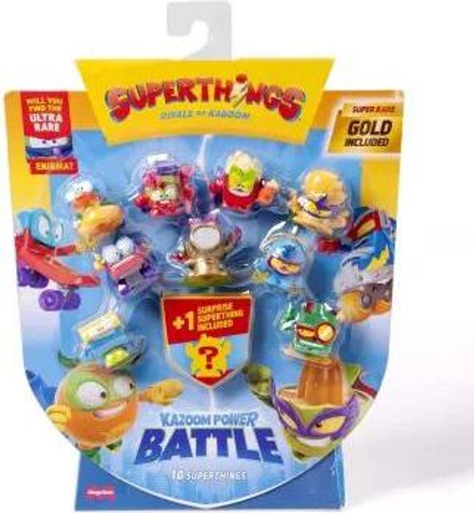Superthings Kazoom - Zestaw 10 Figurków Mocy - Odkryj, Zdjęcie produktu 