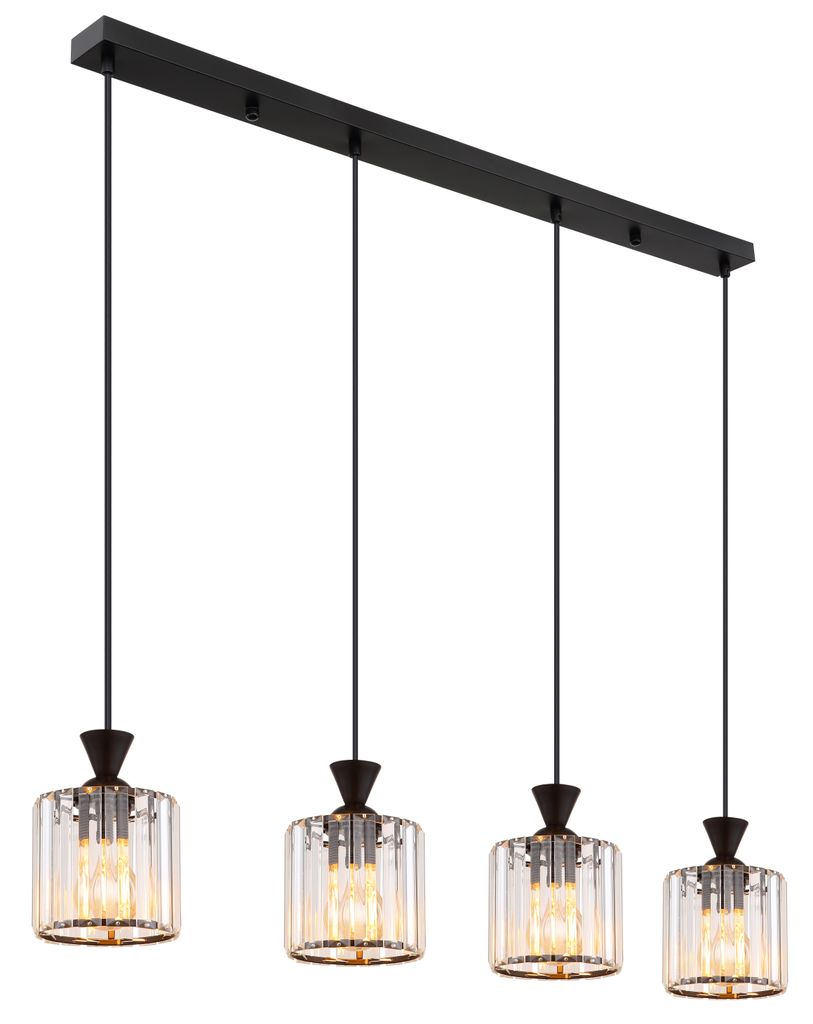 Globo Lighting Hängeleuchte Metall schwarz matt, Produktbild 