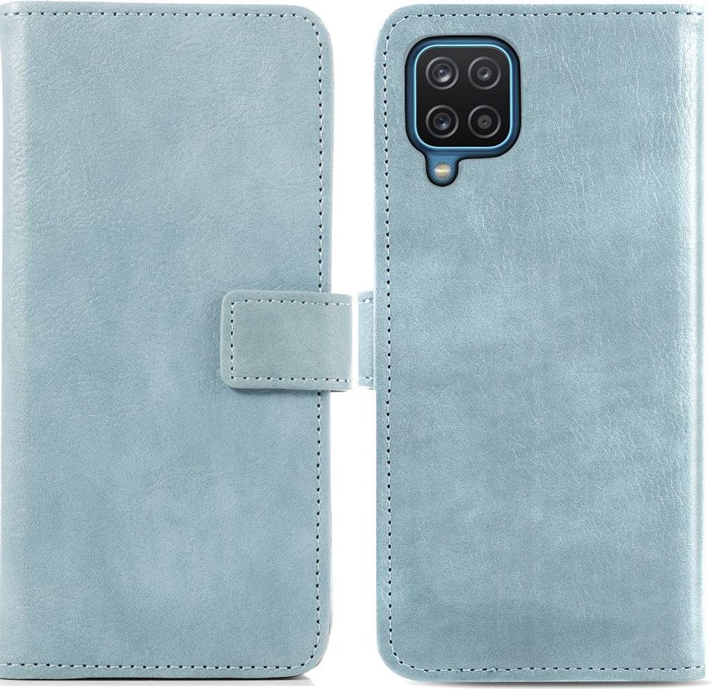imoshion Klapphülle Samsung Galaxy A12 - Hellblau