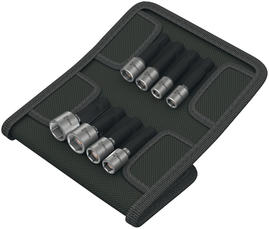 Wera 869/4M Set A Steckschlüsselsatz Set mit Gürteltasche 05073495001