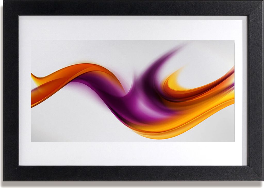 Bild 30x20 MDF-Rahmen Wandkunst Abstrakte Kunst Graphics