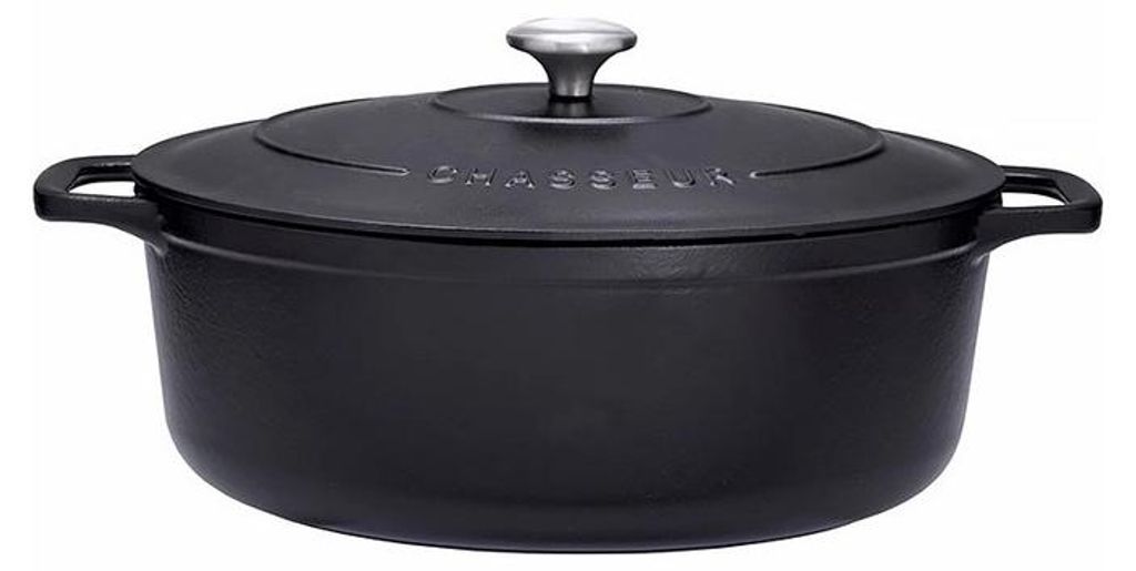 Bratpfanne Chasseur Oval - Schwarz - 1 Liter Produktbild 