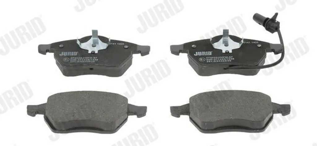 Plaquettes de frein JURID à haute résistance pour VW Sharan 7M