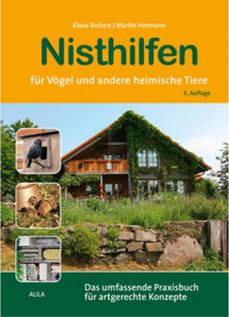 Hôtel à insectes et nichoir oiseaux en bois naturel - Modèle Artisanal