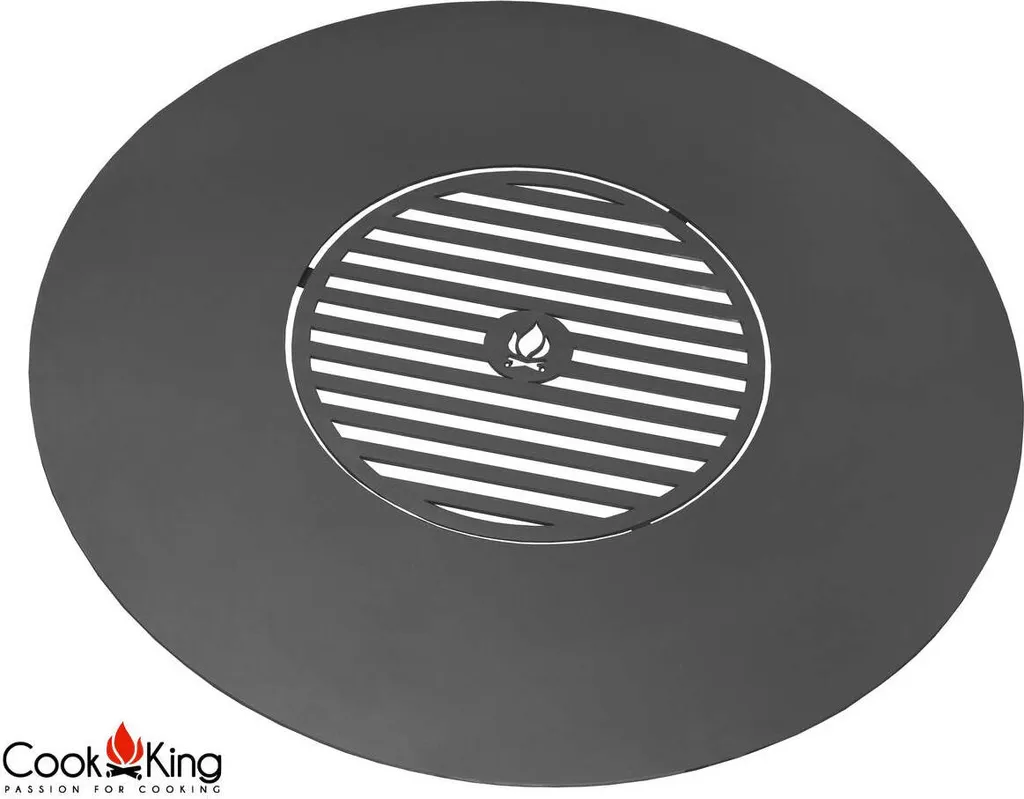 Plaque de cuisson pour brasero 102cm et sa grille centrale de 50cm