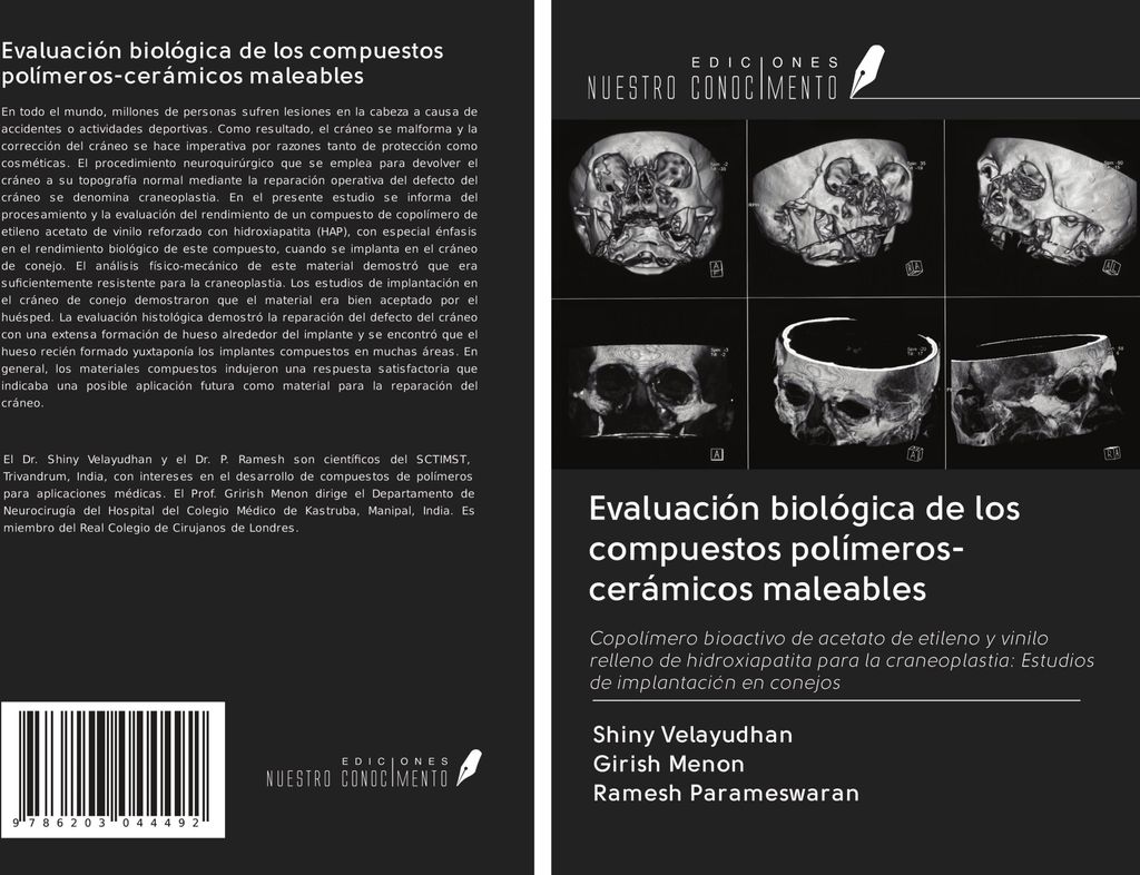 Evaluación biológica de los compuestos polímeros-cerámicos maleables