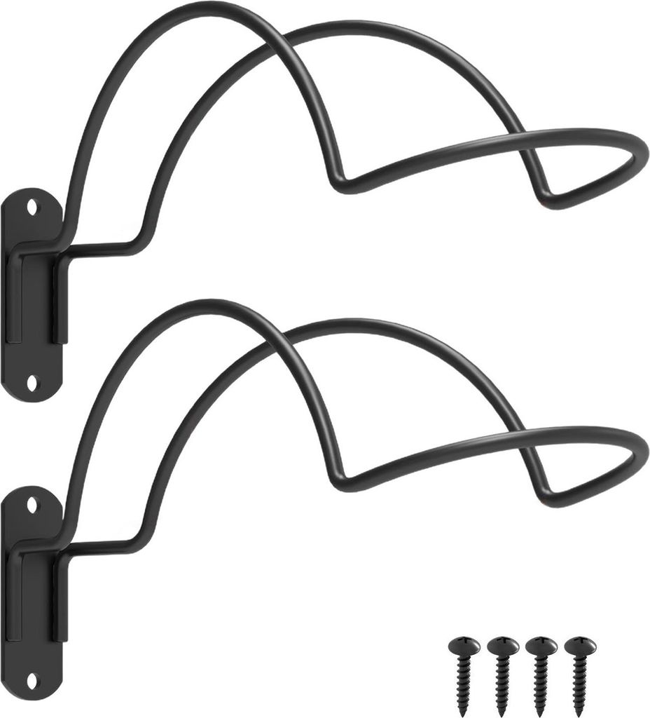 2-teiliger Helmständer zur Wandmontage, einfach zu installieren, robuste Metallkonstruktion, Iron Man-Helmhalter für verschiedene Helmtypen