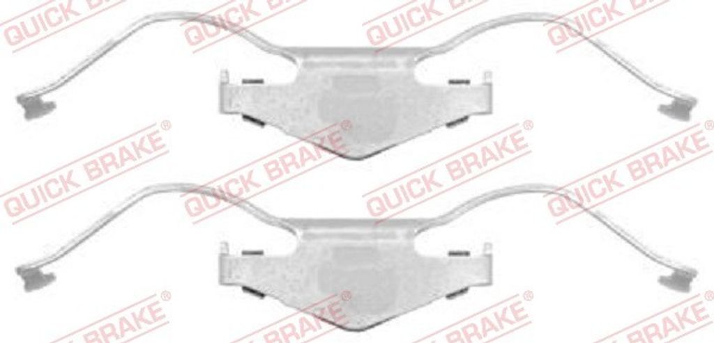 Zubehörsatz, Scheibenbremsbelag QUICK BRAKE 109-1297