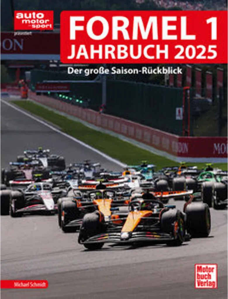 Cadeau Idéal Fan F1 : Formel 1 Jahrbuch 2025, le Récapitulatif Complet