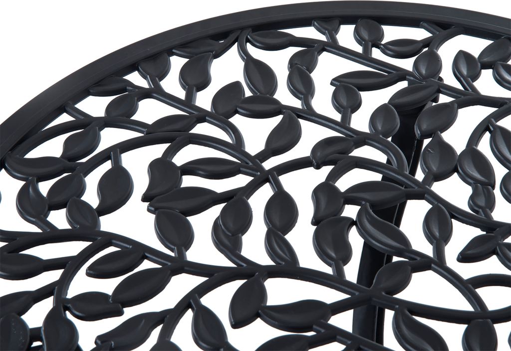 Outsunny bistro set 3dílný zahradní set z litého hliníku Obrázek produktu 9