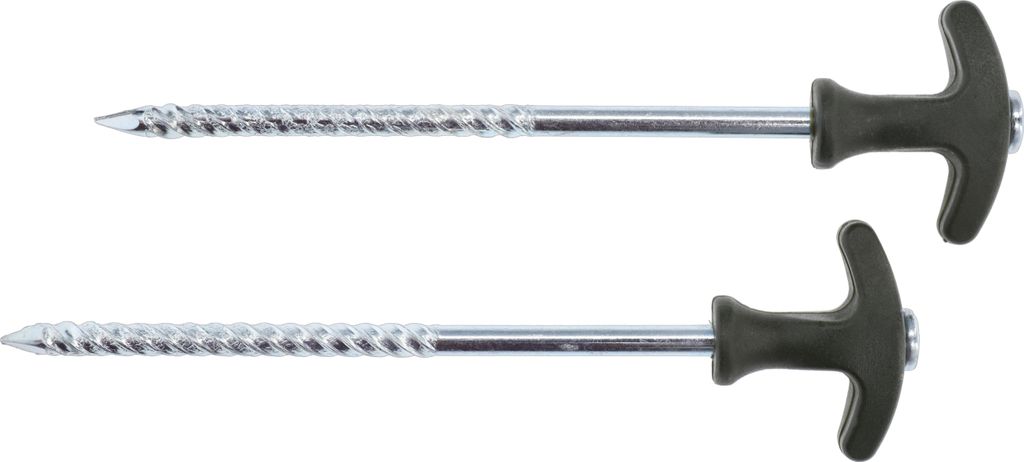 Robuste Zeltheringe Erdnägel 30cm, 10 Stück Set für Zeltbefestigung beim Camping und Outdoor