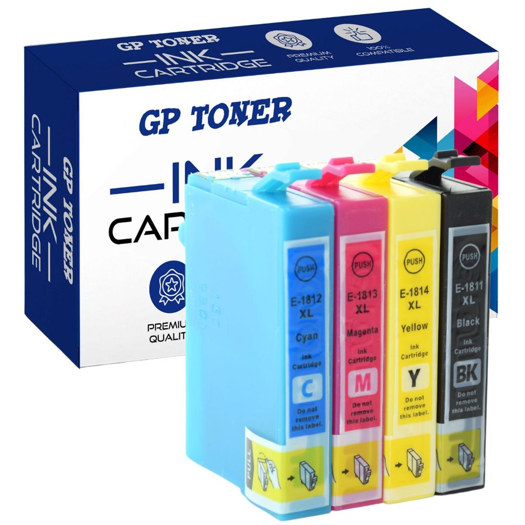 4x Tusz do EPSON 18XL XP212 XP225 XP322 XP325 XP405 XP425 Zdjęcie produktu 