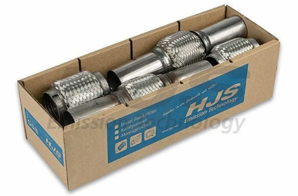 Raccord de rechange pour échappement 75mm à 95mm HJS en acier inox 82 00