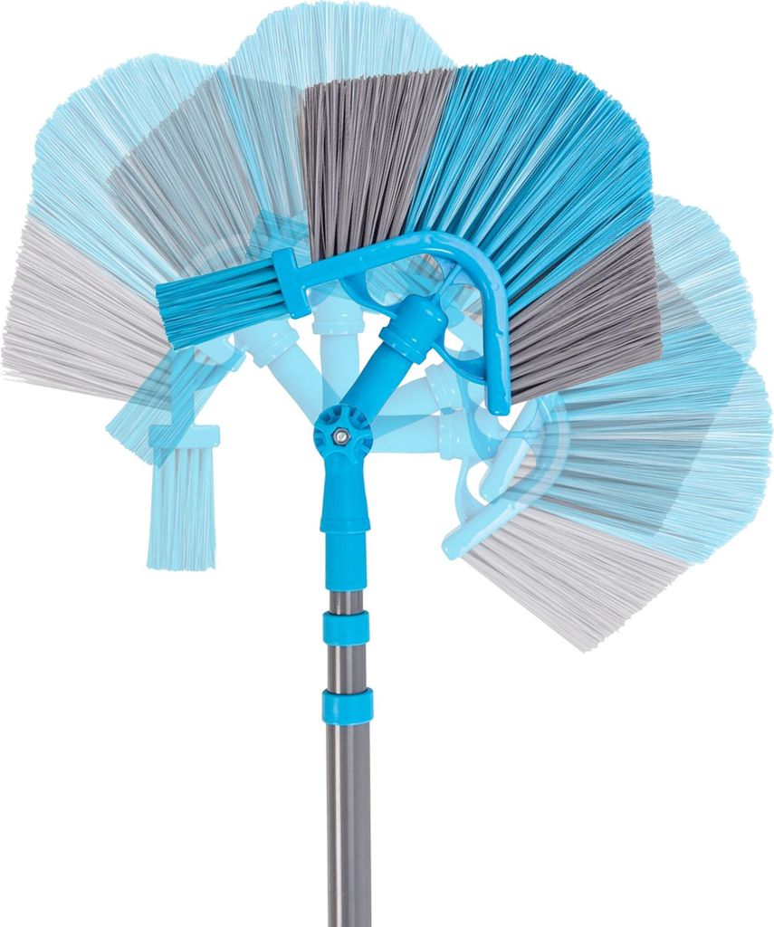 BÜMAG Spülbürste Yoyo Rund – Blau/weiß, Mittlere Größe