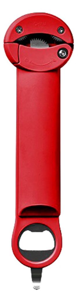 Magnetischer Flaschenöffner mit rutschfestem Griff aus Edelstahl zum Öffnen von Dosen- und Glasdeckeln für Bier, Limonade und Drehverschlüsse. ...