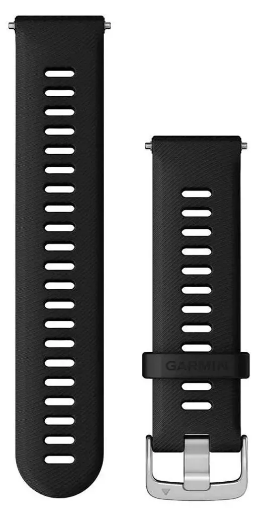 Bracelet montre sport Garmin 22 mm Noir - Idéal pour le triathlon