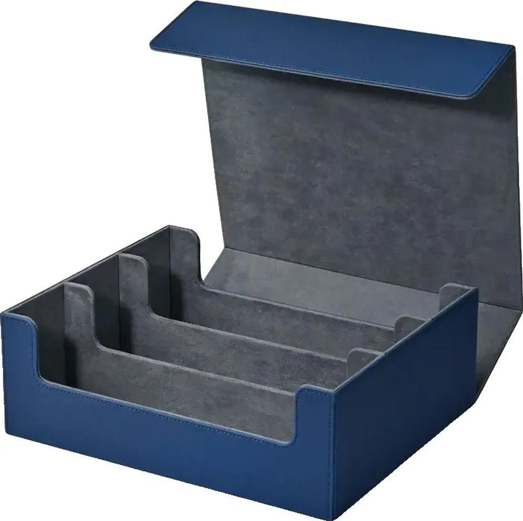 Scatola Carte Collezionabili 1800+ Blu: Protezione Magnetica Premium