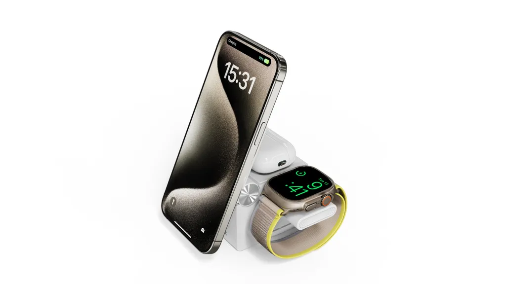 Caricatore Cubenest 3in1 E311 Magsafe: Ricarica iPhone, Watch e AirPods