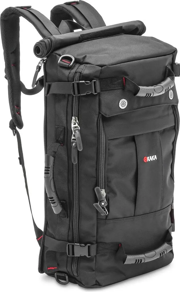 Sac à dos moto et sacoche arrière RG5 35L noir pour selle universelle