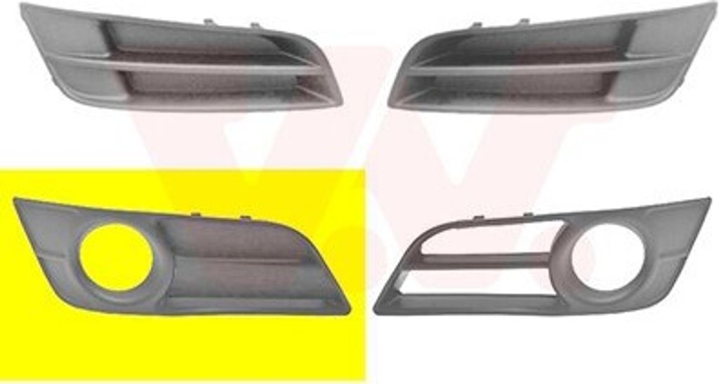 VAN WEZEL 5396594 Stoßstangen-Abdeckung Vorne Rechts für TOYOTA COROLLA (ZZE12, NDE12, ZDE12)