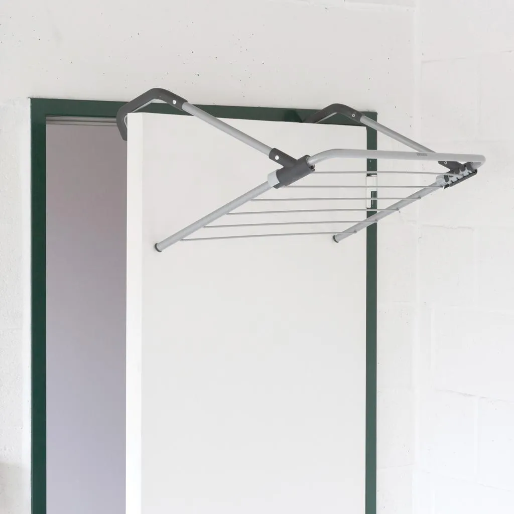 Brabantia Fresh White Sèche-linge de porte compact et robuste en métal