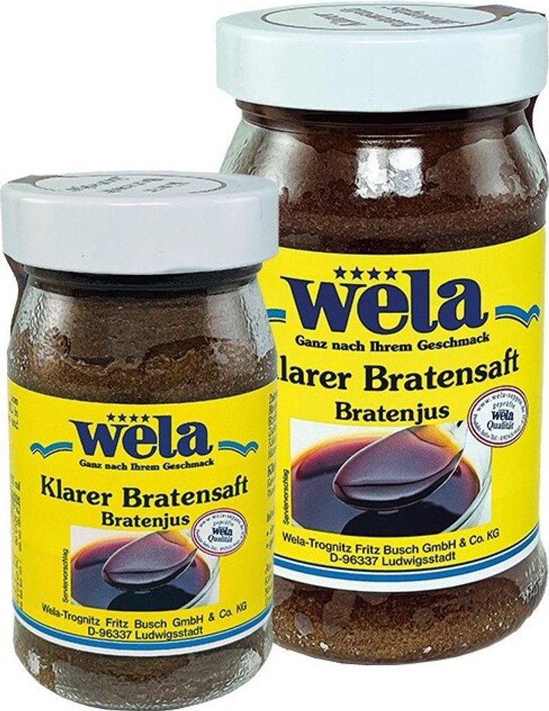 WELA Klarer Bratensaft Paste 1/2 'Bratenjus'